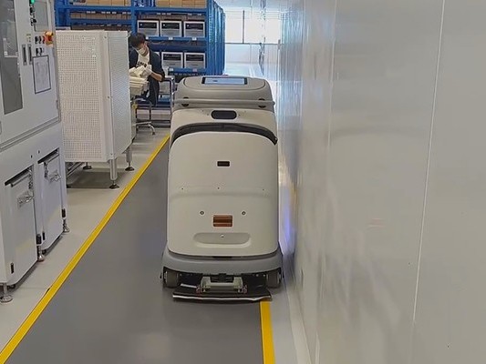 坦力無人洗地機器人，讓機加工車間清潔 “嗨” 起來