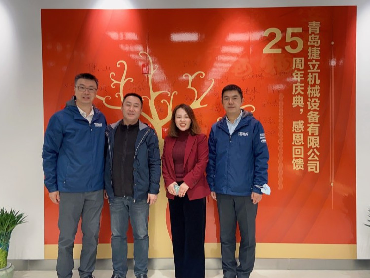 坦能集團(tuán)中國區(qū)總經(jīng)理走訪青島捷立機(jī)械：共謀發(fā)展，共創(chuàng)輝煌