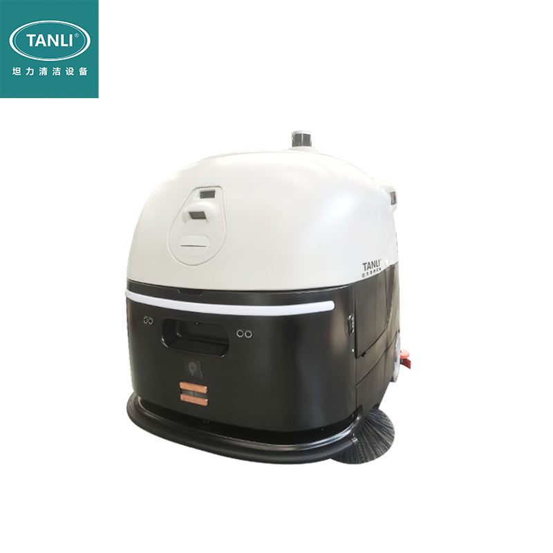 TANLI坦力SC80pro工業(yè)智能洗地機(jī)器人適用于機(jī)場(chǎng)火車站工廠商場(chǎng)