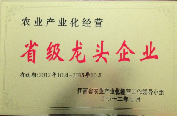 2012省農(nóng)業(yè)龍頭企業(yè)